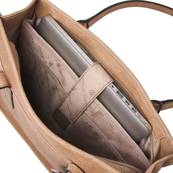 Image du produit Castelijn & Beerens & Beerens - Carisma Laptop shopper 15,6 RFID | beige - (15.60", Universel)