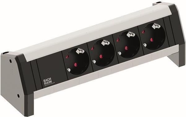 Actual product image Bachmann DESK 1 extension cord (4 x, CEE 7/3)