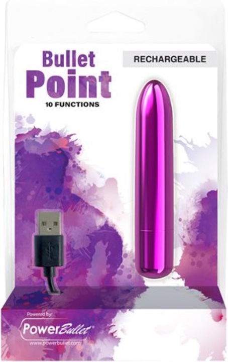 Actual product image PowerBullet Powerful Ball Vibrator Purple