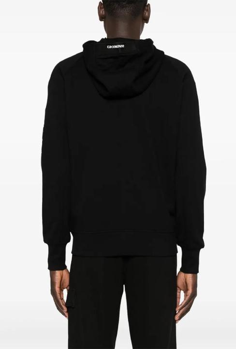 Actual product image C.P. Company Diagonal Raised Fleece Full Zip Hooded Sweatshirts (XL)