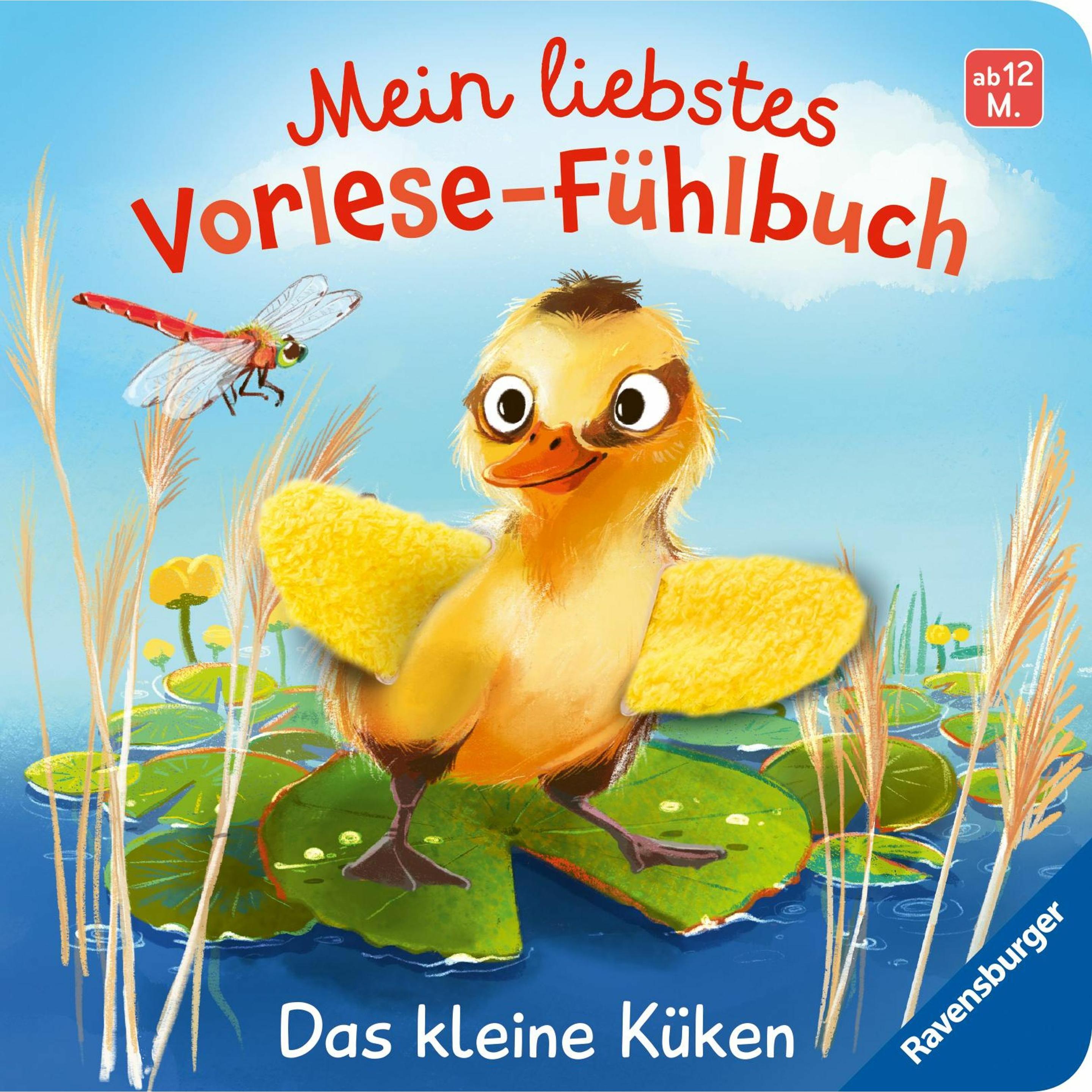Ravensburger, Libro bebè, Mein liebstes Vorlese-Fühlbuch - Das kleine Küken (Tedesco)