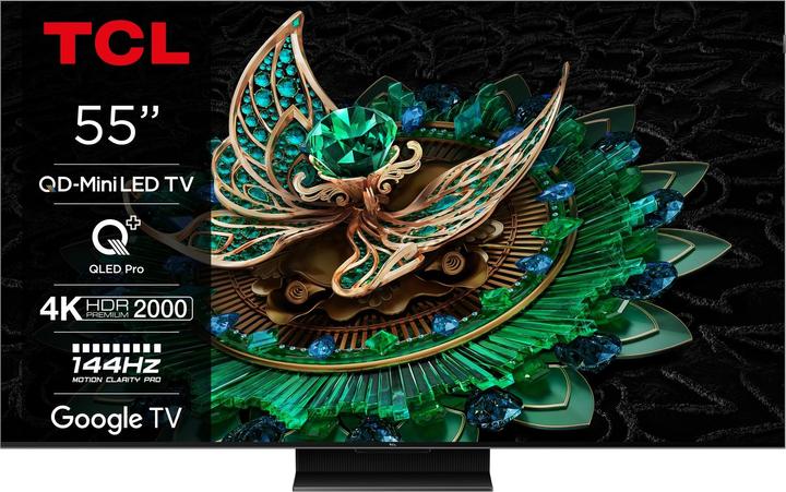 Actual product image TCL 55C765 (55", QLED, 4K, 2024)