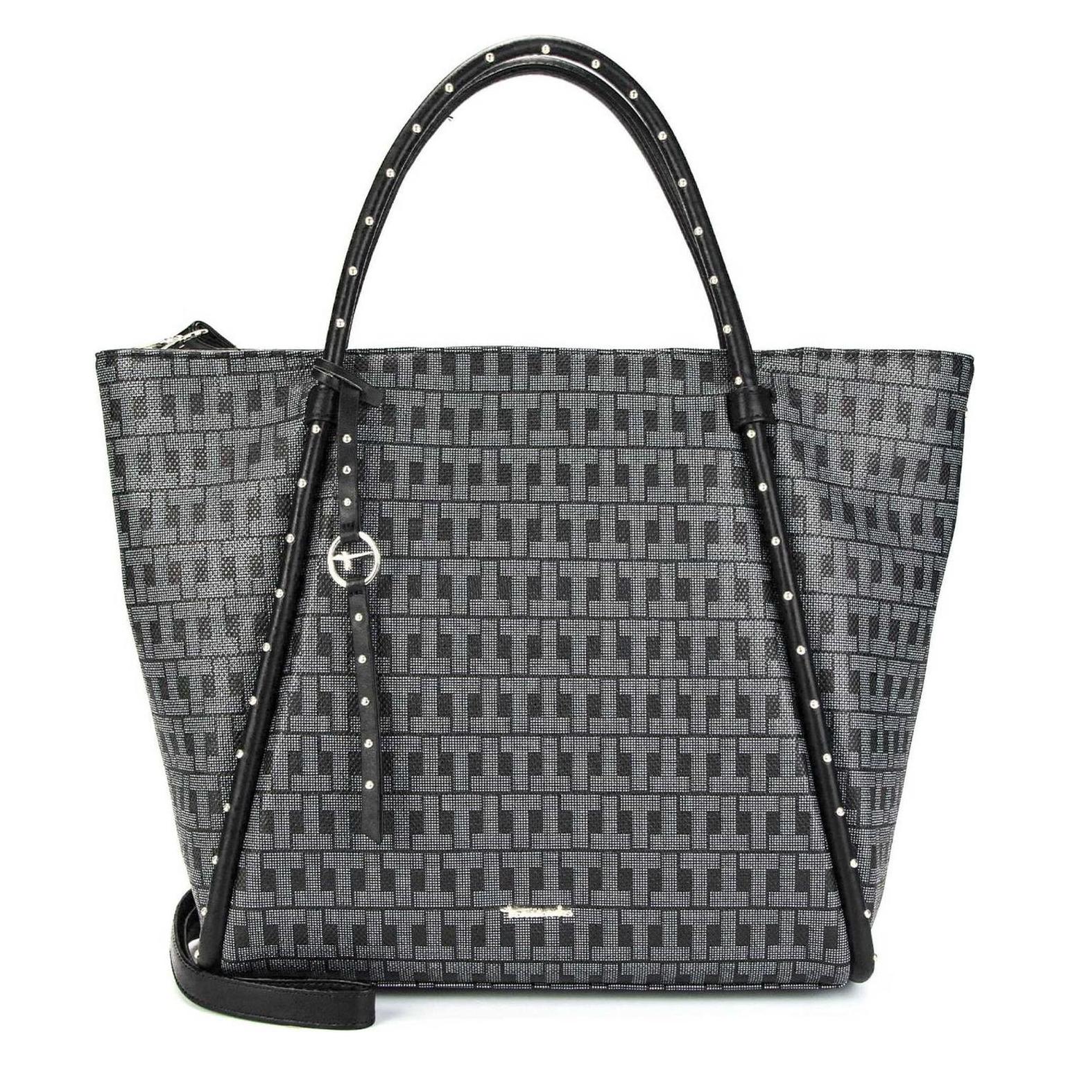 Tamaris, Damen, Handtasche, Linn, Schwarz