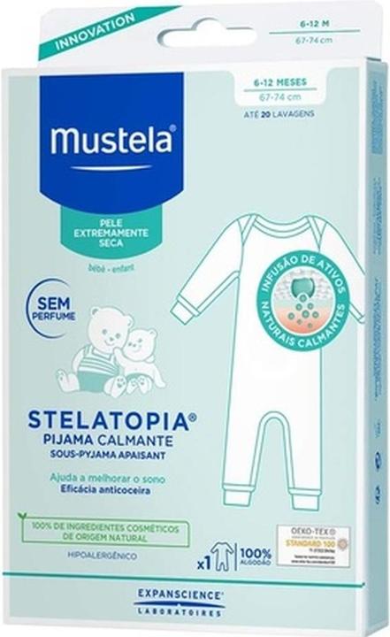 Actual product image Mustela Soothing under pyjamas Stelatopia 6-12