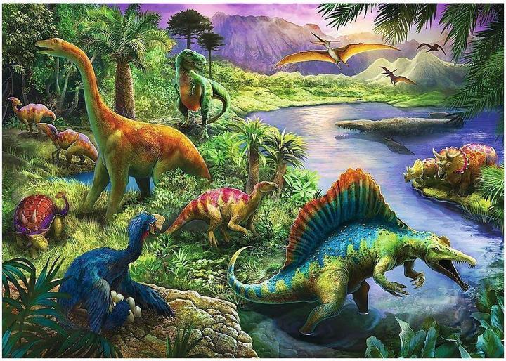 Actual product image Trefl Puzzle Dinosaur (200 pieces)