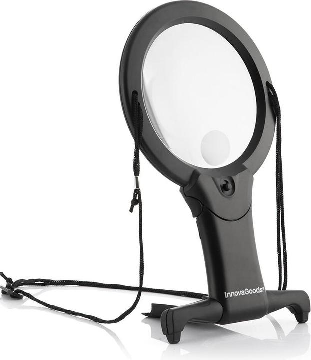 Image du produit InnovaGoods Loupe à main levée avec lumière LED Zooled