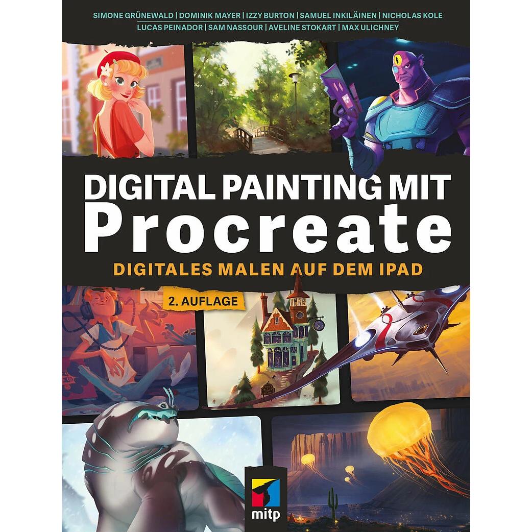 Thumbnail - Digital Painting mit Procreate, Sachbücher von Nicholas Kole, Simone Grünewald, Dominik Mayer, Samuel Inkiläinen, Lucas ...