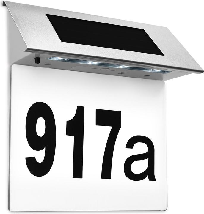 Monzana Numero civico solare