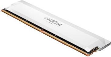 Actual product image Crucial Pro OC DDR5-6000 UDIMM Wht (1 x 32GB, 3000 MHz, DDR5 RAM, DIMM)