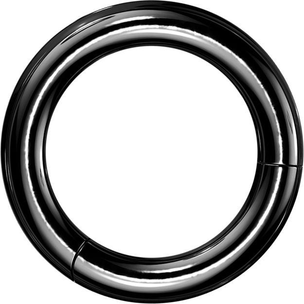 Image du produit Star Piercing Anneau segment pliable noir (sans laiton, Titane)