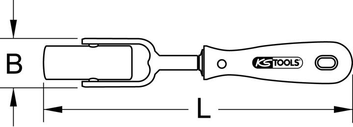Actual product image KS Tools 116.2051 (220 mm)