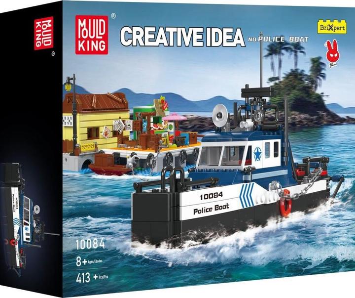 Image du produit Mould King Bateau de police