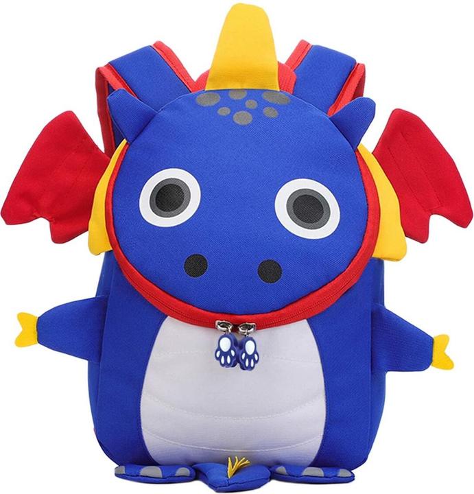 Actual product image Dohe School backpack Dragon Blue