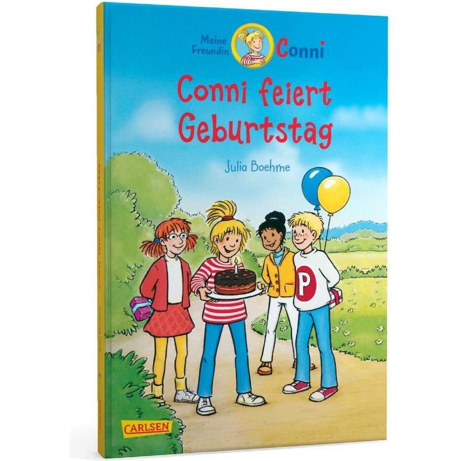 Thumbnail - Conni-Erzählbände, Band 4: Conni feiert Geburtstag (farbig illustriert), Kinderbücher von Julia Boehme, Herdis Albrecht