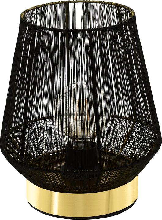 Produktbild EGLO Tischleuchte ESCANDIDOS 1x E27 Schwarz/Messing (E27)