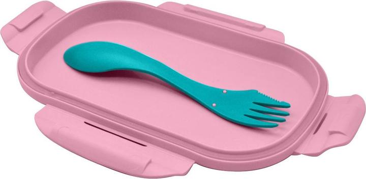 Actual product image Gabby's Dollhouse Lunch Box with Cutlery