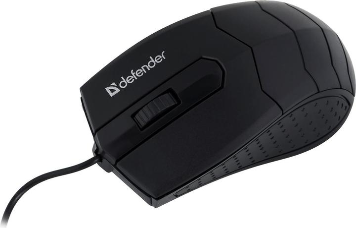 Actual product image Defender MAUS HIT MB-530 BLACK OTPICAL 1000dpi 3P (Cable)