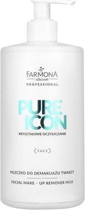 Actual product image Farmona Pure Icon Crystal Glass Make-up Remover 500ml (Cleansing lotion, 500 ml)