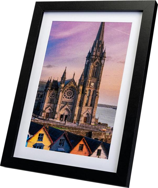 Actual product image Cocon Bilderrahmen 8er-Set, Schwarz, Bildformat: 10 x 15 cm (13 x 18 cm, 10 x 15 cm, 21 x 30 cm, 30 x 40 cm)
