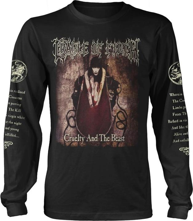Actual product image Cradle Of Filth Cruelty And The Beast (Longsleeve) (S)