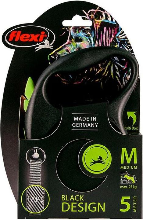 Productafbeelding Flexi Zwarte Designriem (L, Hond, Algemeen)