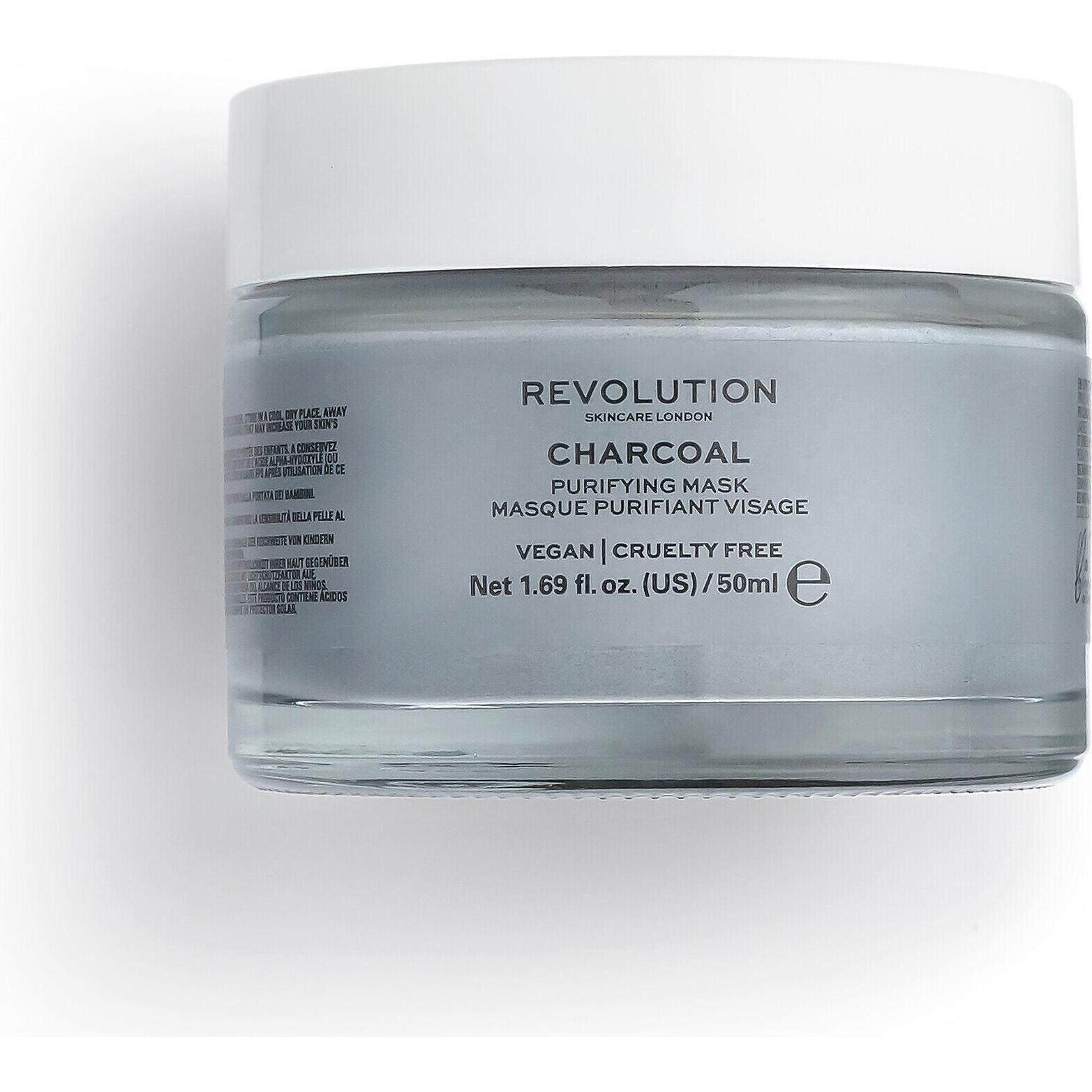 Makeup Revolution, Gesichtsmaske, Revolution Skincare - Charcoal Reinigende Gesichtsmaske 50 ml (50 ml)