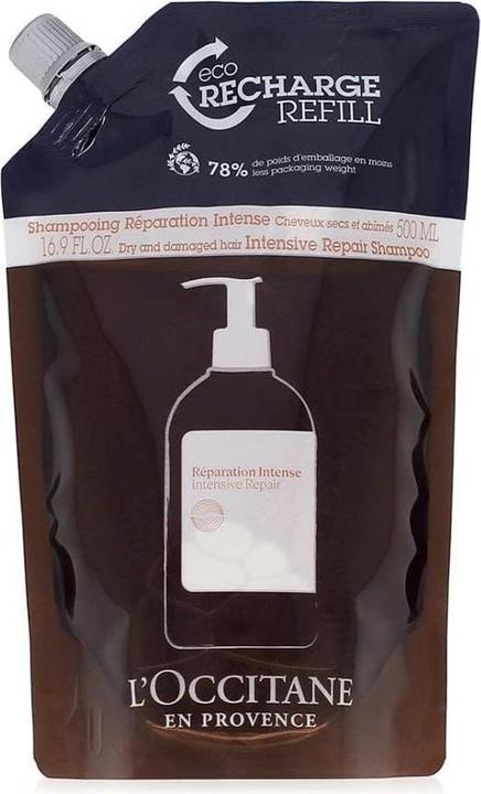 Image du produit L'Occitane Shampooing réparateur intensif - Recharge (500 ml, Shampoing liquide)