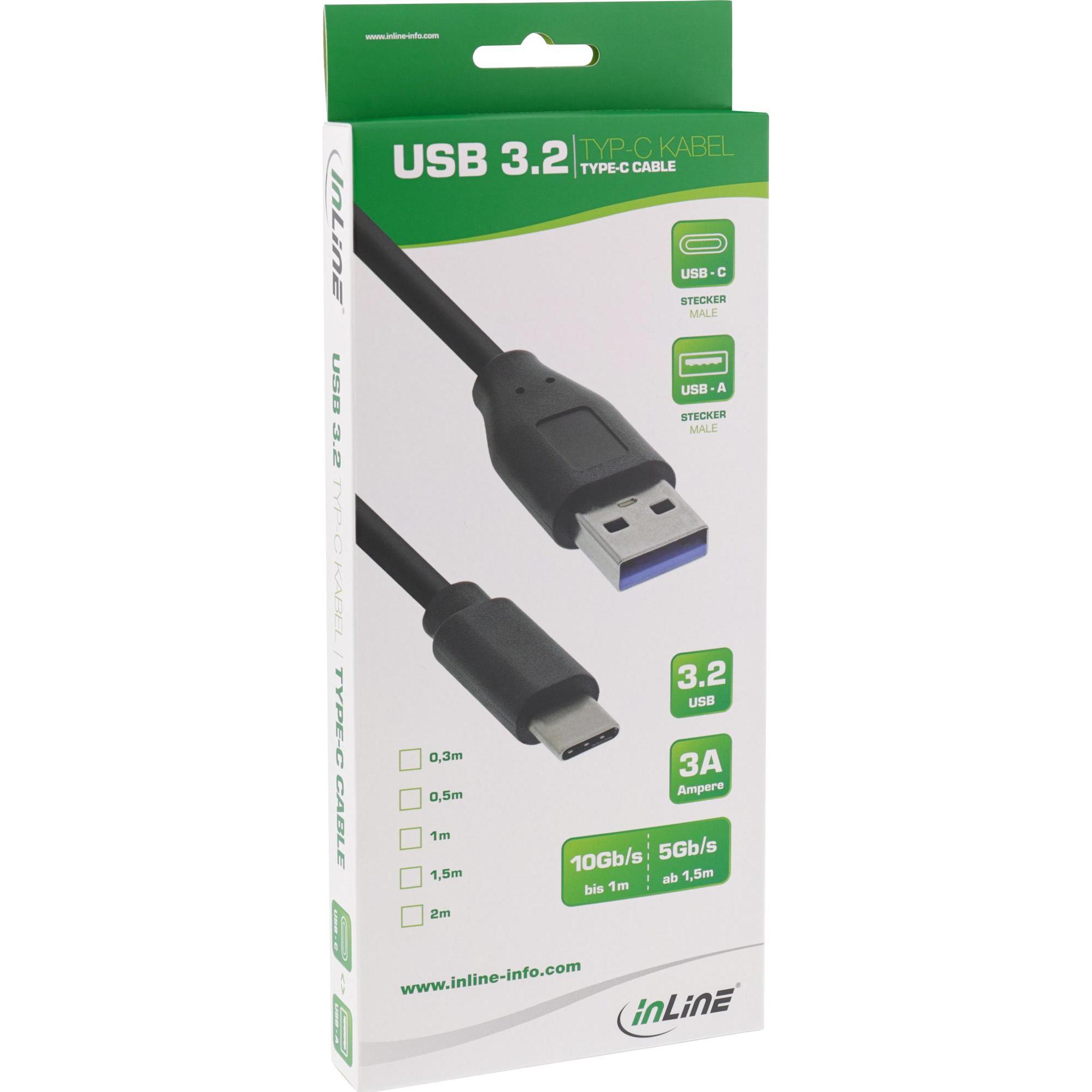 Thumbnail - InLine USB 3.1 Kabel (0.30 m, USB 3.1), USB Kabel