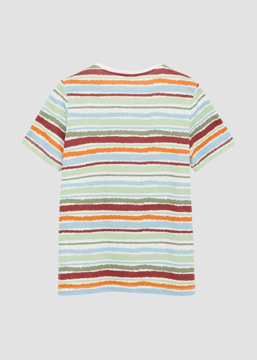 Produktbild S.Oliver T-Shirt Jersey-T-Shirt mit All-over-Print (134, 140)