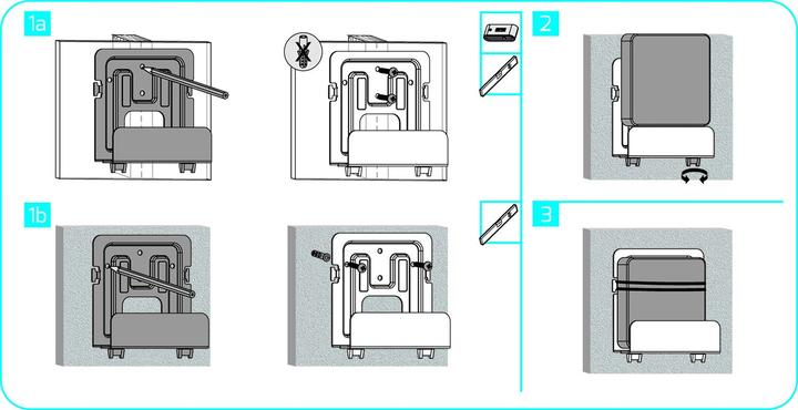 Actual product image Cavus CHU2S (AV Support, Mounting- / Adapterplates)