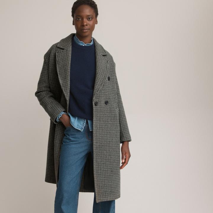 Produktbild La Redoute Collections Pullover runder Ausschnitt Feinstrick in Kaschmir (XS)