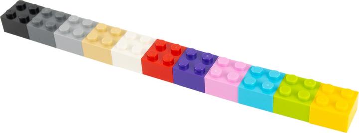 Actual product image LEGO 2x2 stones (3003, LEGO Accessories)
