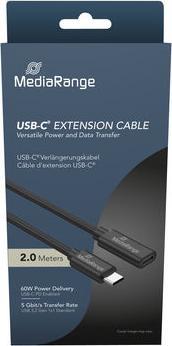 Image du produit MediaRange USB C — USB C (2 m, 60 W)