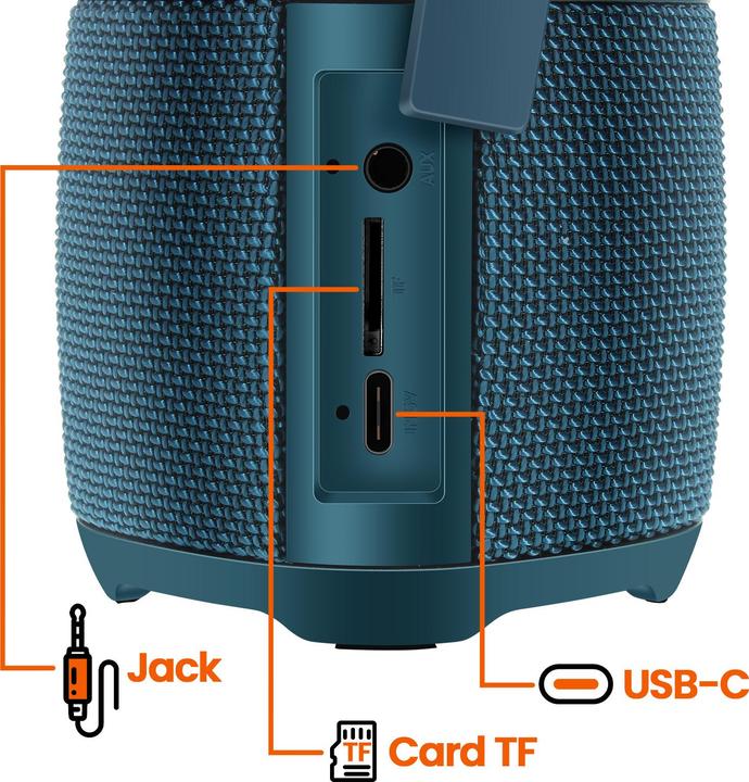 Produktbild LinQ Mini Lautsprecher 5W Bluetooth IPX6 (5 h)