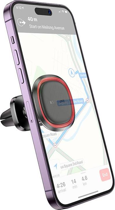 Actual product image Borofone Magnetic Car Holder BH124 Roman, Black