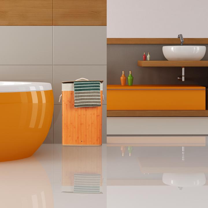 Actual product image Relaxdays Rectangular Hamper (83 l)