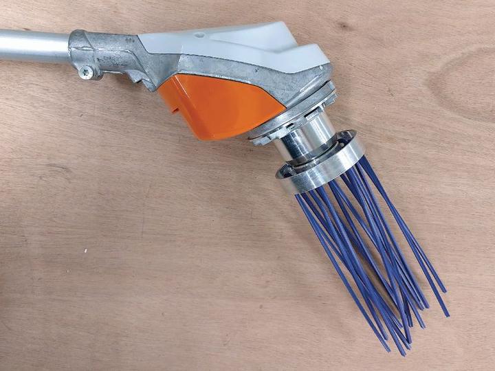 Actual product image Tiger Joint brush for brushcutters (Weed whacker, Garden machinery attachment)