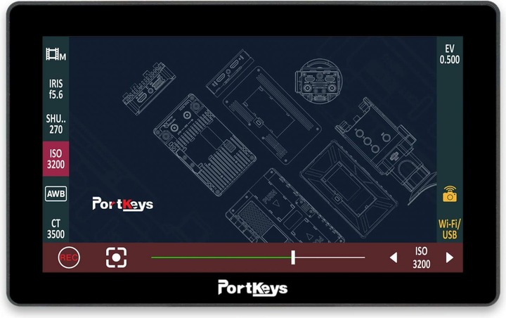 Produktbild Portkeys LH5P II 5.5 Zoll 4K HDMI Touchscreen Monitor (5.50", 4K)