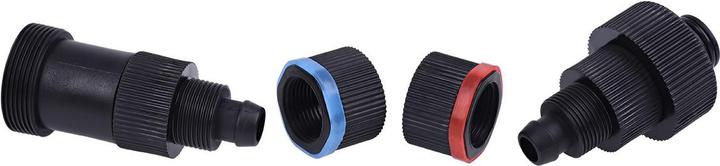 Actual product image Alphacool HF Quick Release Coupling Set 11/8mm - Black