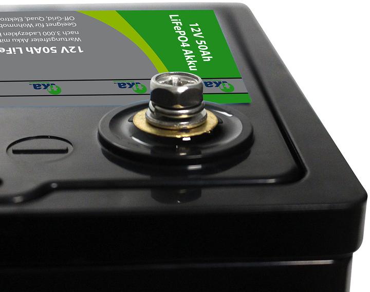 Image du produit TKA Batterie LiFePO4, 12 V, 50 Ah / 640 Wh (12.80 V, 50 Ah)