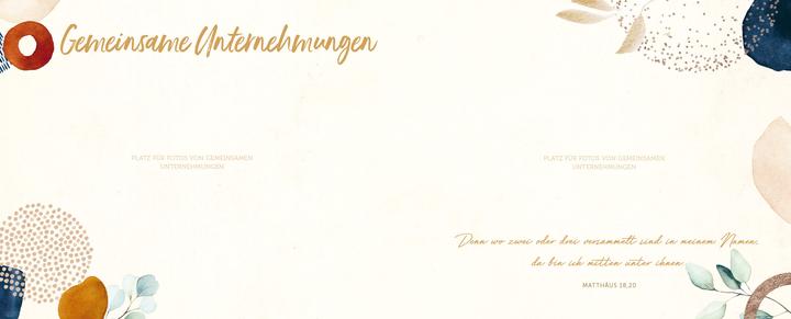 Produktbild Konfirmationsalbum mit Goldfolienprägung