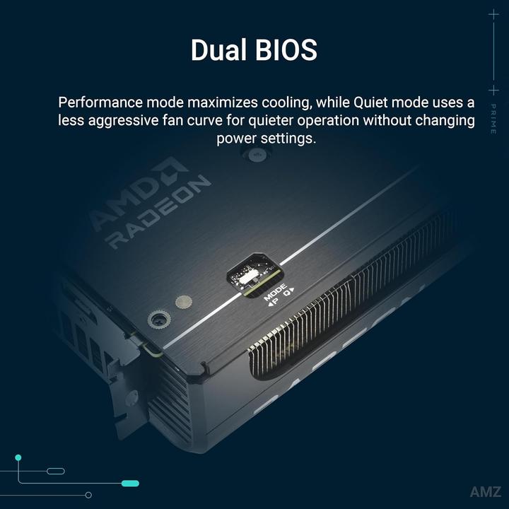 Actual product image ASUS Prime Radeon RX 9060 XT OC (16 GB)