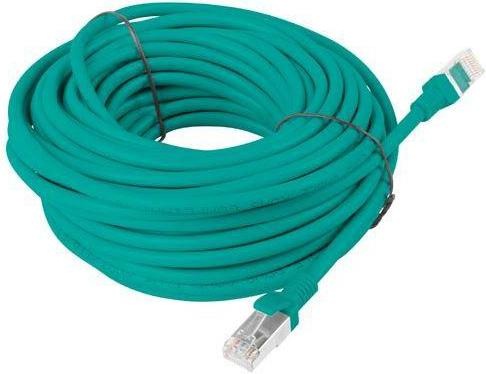 Produktbild Lanberg patchcord cat.6 30m FTP green (UTP, CAT6, 30 m)