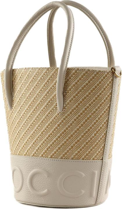Immagine prodotto Coccinelle Myrtha Bicolor Straw Handbag