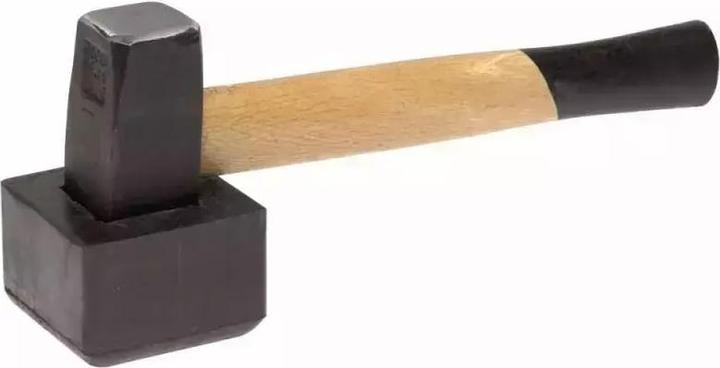 Actual product image Dedra Paving hammer 1.0 kg with rubber attachment (1250 g)
