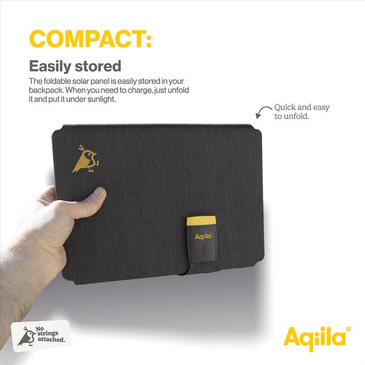 Image du produit Aqiila Sunbird P56 - Panneau solaire pliable (56 W, 1.34 kg)