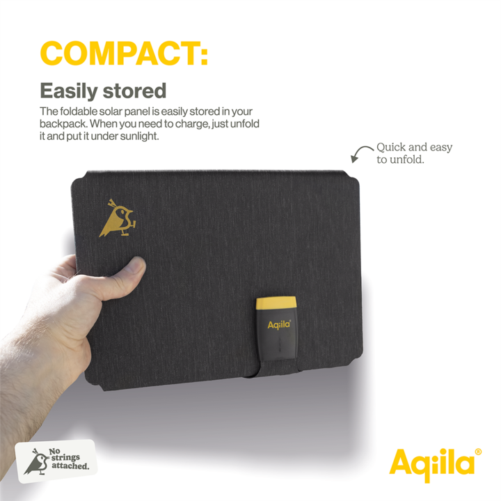 Produktbild Aqiila Sunbird P56 - Foldable solar panel (56 W, 1.34 kg)
