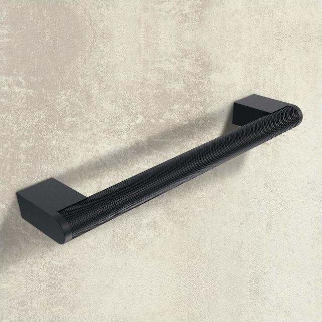 Actual product image Hettich Griff Varna schwarz matt 160 mm