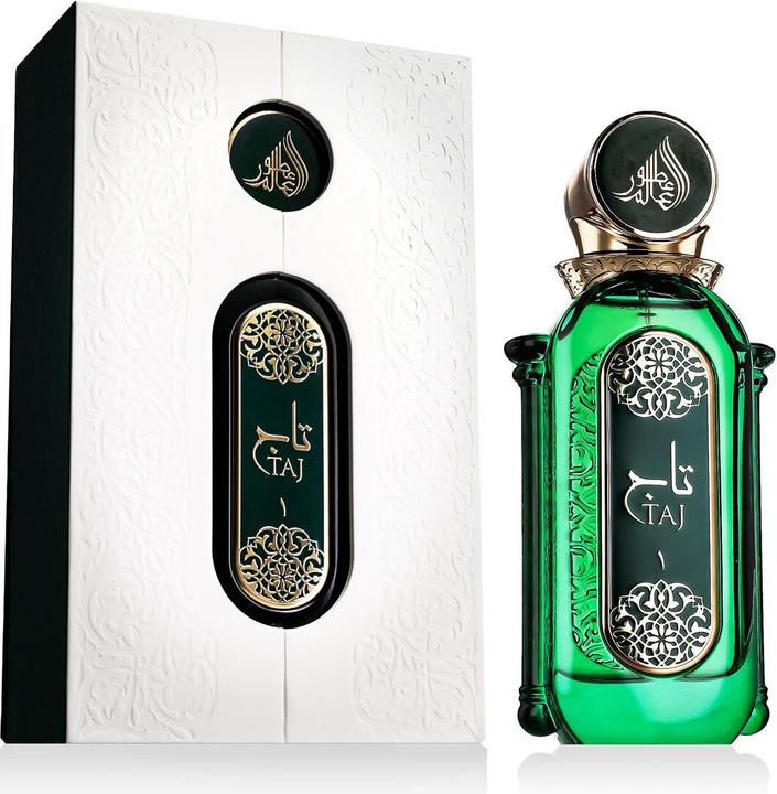 Actual product image Ameer Al Oud Fragrance World Taj 1 Green Eau De Parfum 90ml (Eau de parfum, 90 ml)
