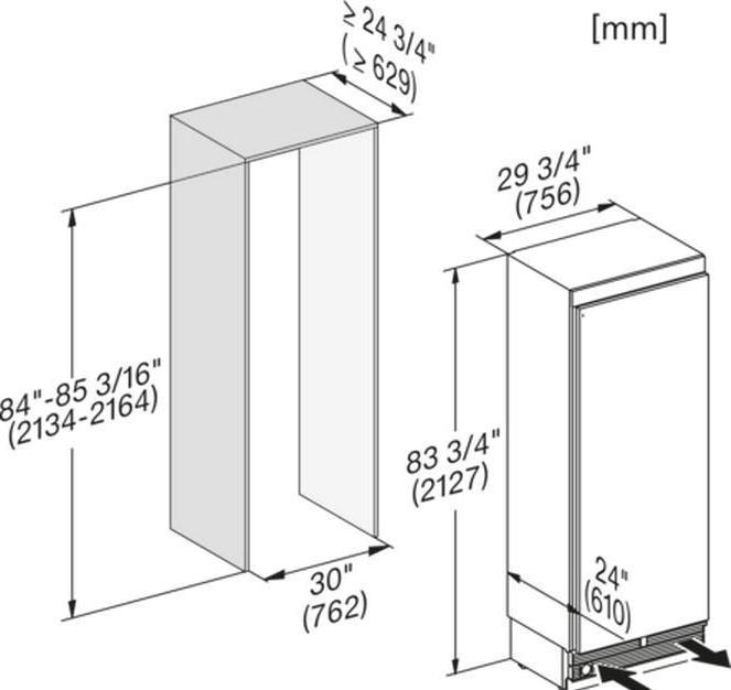 Actual product image Miele F 2813 Vi (Installation)